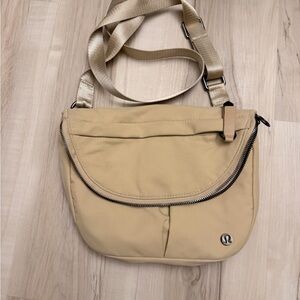 lululemon athletica Tan Crossbody Bag